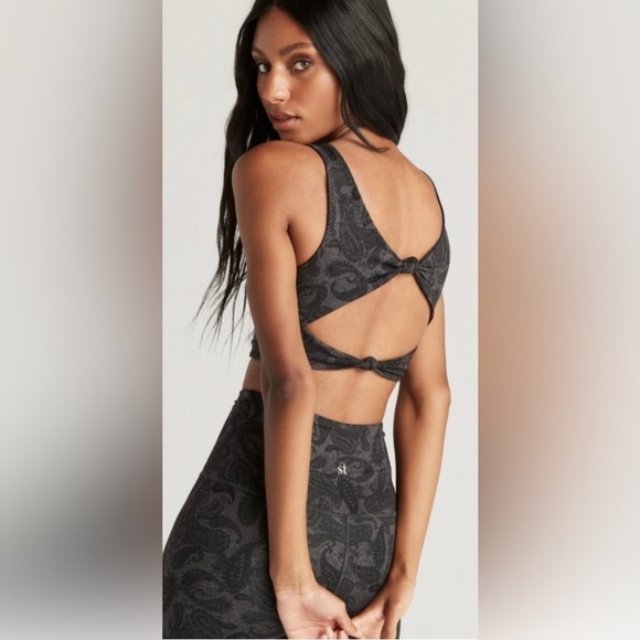 Strut! Other - NWOT SM STRUT This sexy paisley double knot sports bra moisture wicking fabric.
